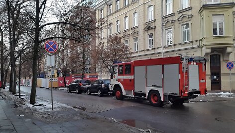 Vilniaus M.K.Čiurlionio gatvėje statybų aik&scaron;telėje rasta sviedinio tūta su paraku