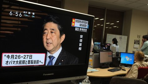 Shinzo Abe vyks į Perl Harborą