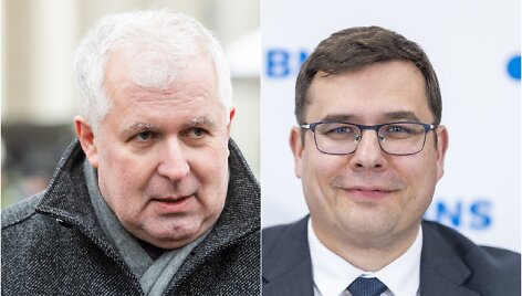 Arvydas Anu&scaron;auskas ir Laurynas Kasčiūnas