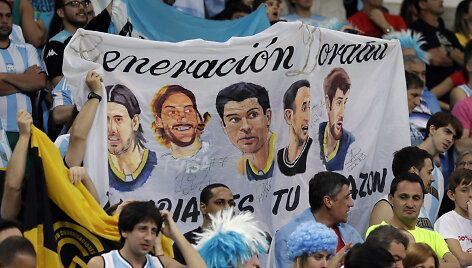 Argentinos rinktinės sirgaliai