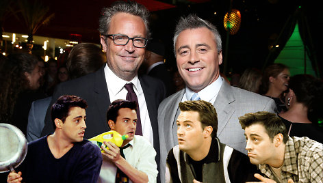 Matthew Perry ir Mattas LeBlancas