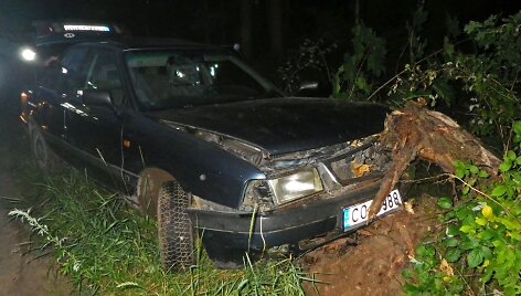 Gaudynės baigėsi &bdquo;Audi&ldquo; avarija