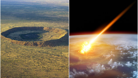 Australijos dykumoje – milžiniškas smūginis krateris: meteorito masė siekė apie 17 tūkst. tonų