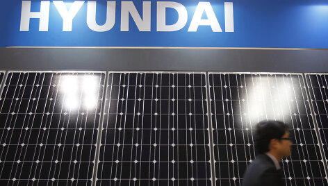 &bdquo;Hyundai Heavy Industries&ldquo; stendas parodoje Tokijuje