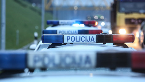 Rytinis policijos reidas Vilniaus aplinkkelyje