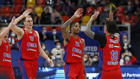 Maskvos CSKA &ndash; pirmoji Eurolygos finalo ketverto dalyvė
