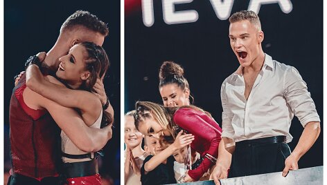 Ieva Riep&scaron;aitė ir Justinas Mejeris