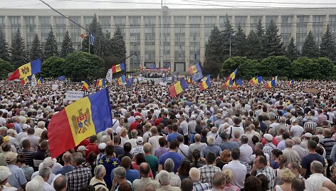 Protestai Moldovoje