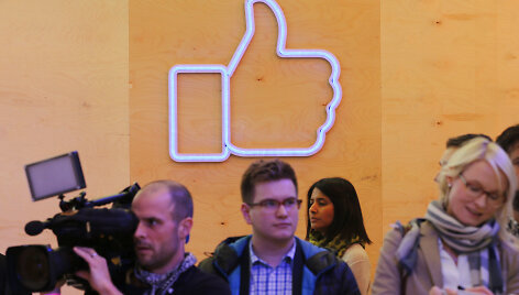 &bdquo;Facebook&ldquo; ženklas &bdquo;like&ldquo;