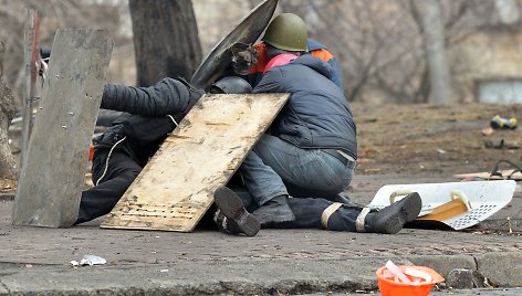 2014 metų vasarį Kijeve siautėjo snaiperiai