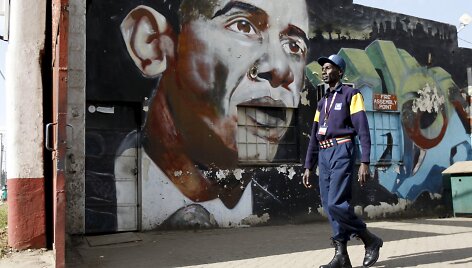 Kenija ruo&scaron;iasi JAV prezidento Baracko Obamos vizitui
