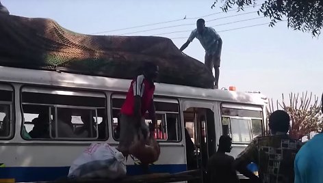 Autobusas Ganoje