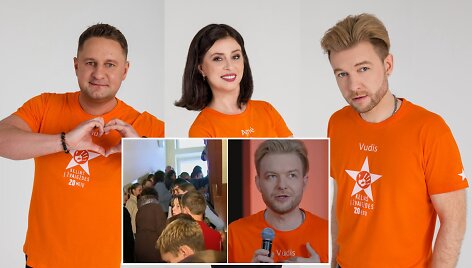 Andrius Rimi&scaron;kis, Agnė Petravičienė ir Arvydas Martinėnas-Vudis