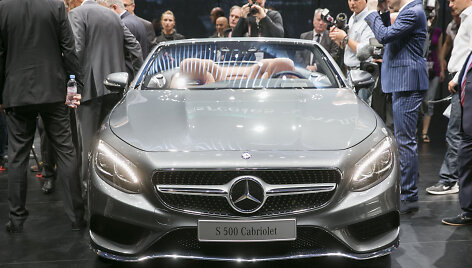 &bdquo;Mercedes-benz&ldquo; S klasės kabrioletas