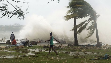 Ciklono padariniai Vanuatu