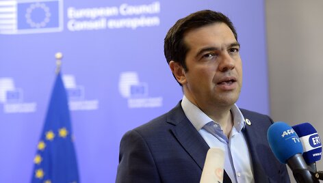 Graikijos premjeras Aleksis Cipras