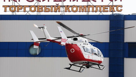 Gaisras prekybos centre &bdquo;Persėjas vaikams&ldquo; Maskvoje 