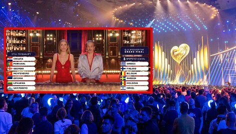 &bdquo;Eurovizijos&ldquo; pirmasis pusfinalis