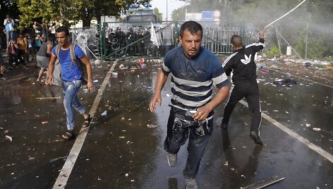 Migrantų keliami neramumai Vengrijoje