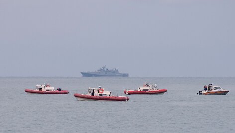 Juodojoje jūroje ie&scaron;koma nukritusio Tu-154
