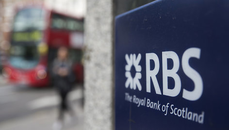 RBS banko skyrius Londone