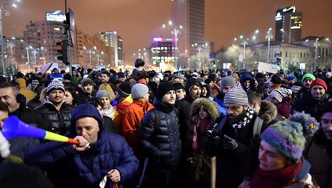 Protestai Rumunijoje