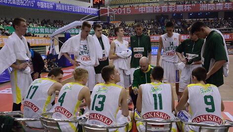 Lietuvos U-18 krep&scaron;inio rinktinė