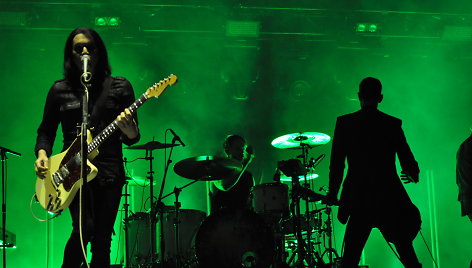 Grupė „Placebo“ / Festivalis „Positivus 2015“ / Pauliaus Krampo nuotr.