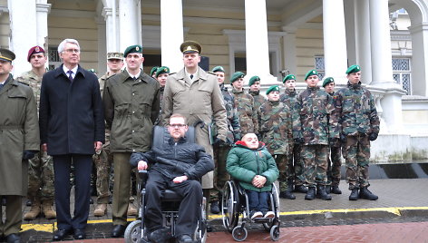 Priesaikos Lietuvos šaulių sąjungai ceremonija