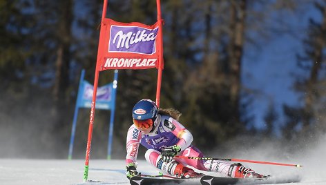 Lietuviai ruošiasi kalnų slidinėjimo pirmenybėms Alpėse.