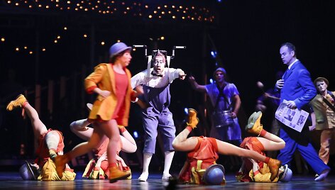 &bdquo;Cirque du Soleil&ldquo; pasirodymo &bdquo;Quidam&ldquo; akimirka