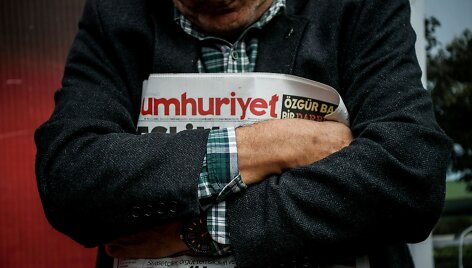 Suimtas opozicinio Turkijos dienra&scaron;čio vadovas
