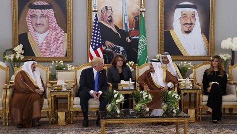 Donaldas Trumpas Saudo Arabijoje