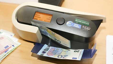 Lietuvos bankas pristatė naują 20 eurų banknotą
