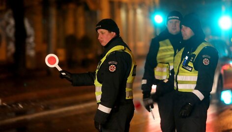 Policijos reidas sostinės gatvėse