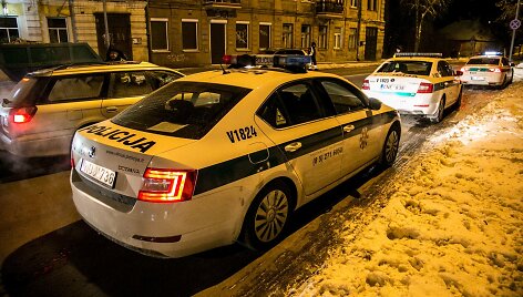 Naktinis Vilniaus kelių policijos reidas