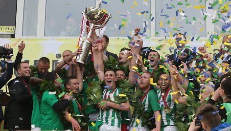 &Scaron;iauliuose LFF finalas &ndash; &bdquo;Žalgiris&ldquo; įveikė &bdquo;Atlantą&ldquo; 2:0