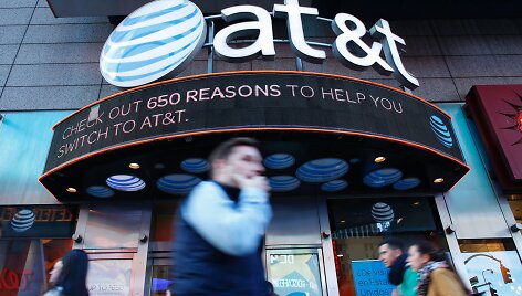 &bdquo;AT&T Inc.&ldquo;  parduotuvė Niujorke 