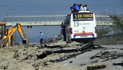 Nepalas po galingo žemės drebėjimo