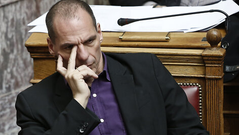 Graikijos finansų ministras Janis Varoufakis