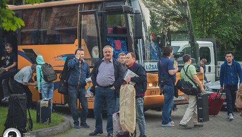 &bdquo;Big Band&ldquo; jau atvyko į  netrukus prasidėsiantį Klaipėdos pilies džiazo festivalį