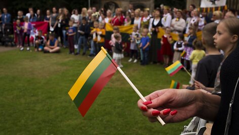 Lietuvių emigrantų &scaron;ventė Jungtinėje Karalystėje