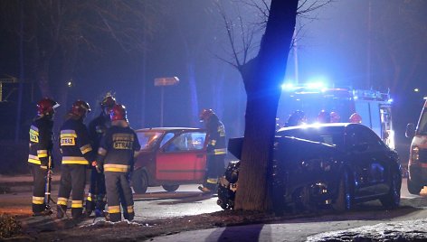 Lenkijos premjerė Beata Szydlo pateko į avariją