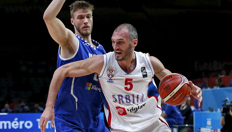 Europos krep&scaron;inio čempionatas; Serbija - Suomija