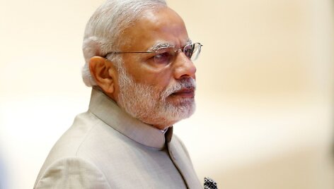9. Narendra Modis &ndash; Indijos ministras pirmininkas