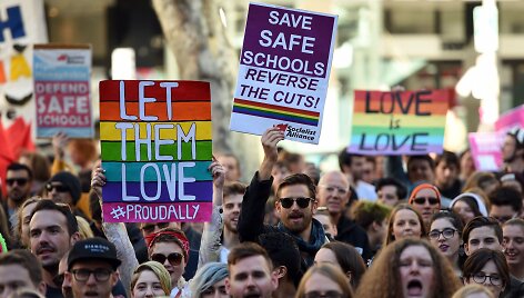 Australijoje referendumo dėl gėjų santuokų nebus