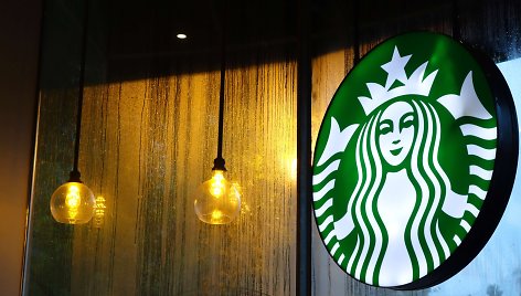 „Starbucks“ kavinė Vašingtone