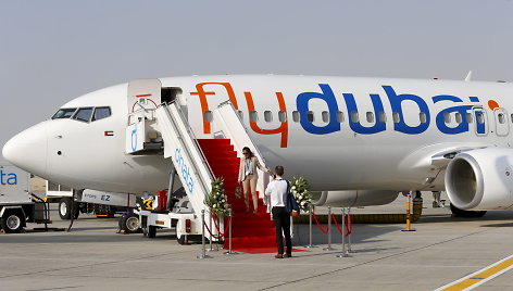 Aviakompanijos „Flydubai“ lėktuvas