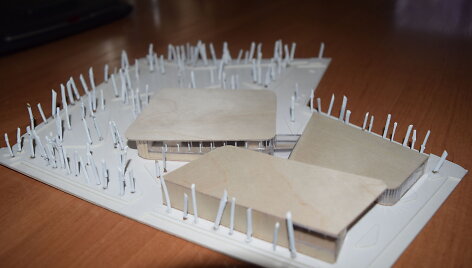 Gargždų sporto centro modelis