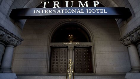 Va&scaron;ingtone atidarytas naujas Donaldo Trumpo vie&scaron;butis
